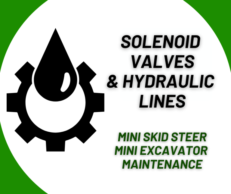 The Simple & Essential Guide to Solenoid Valves and Hydraulic Systems in Mini Excavators & Skid Steers
