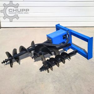 Auger Skid Steer Attachment